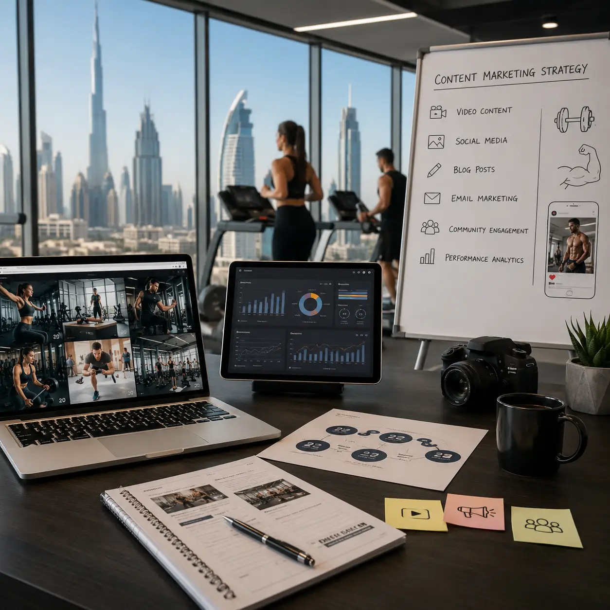 Content Marketing for Fitness Centers in Dubai