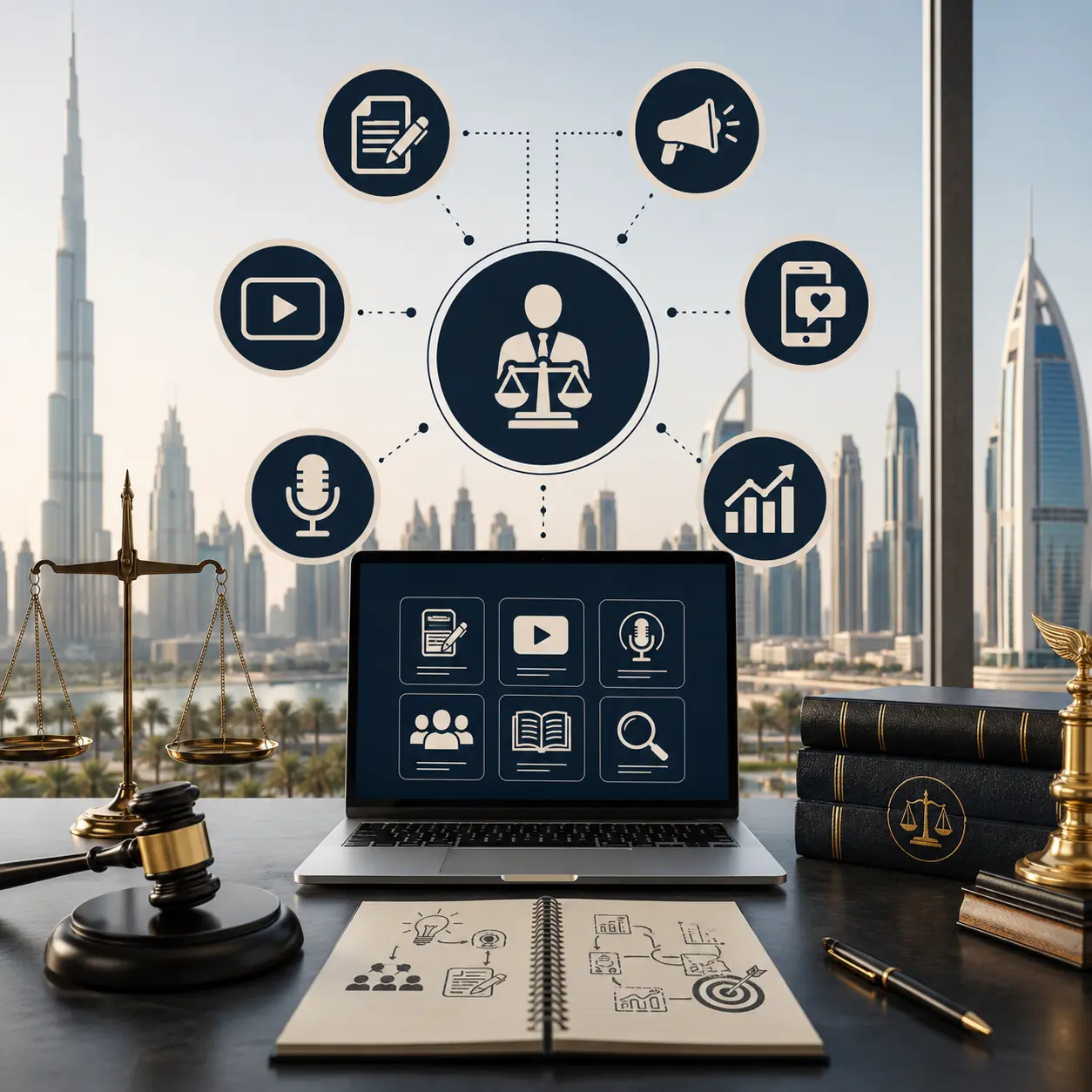Content Marketing for Law Firms in Dubai