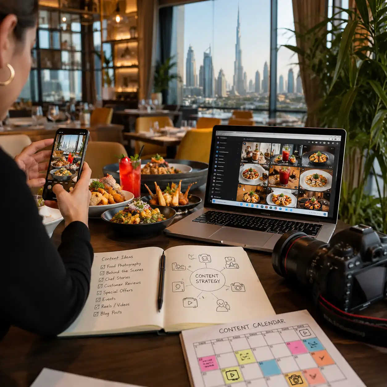 Content Marketing for Restaurants in Dubai