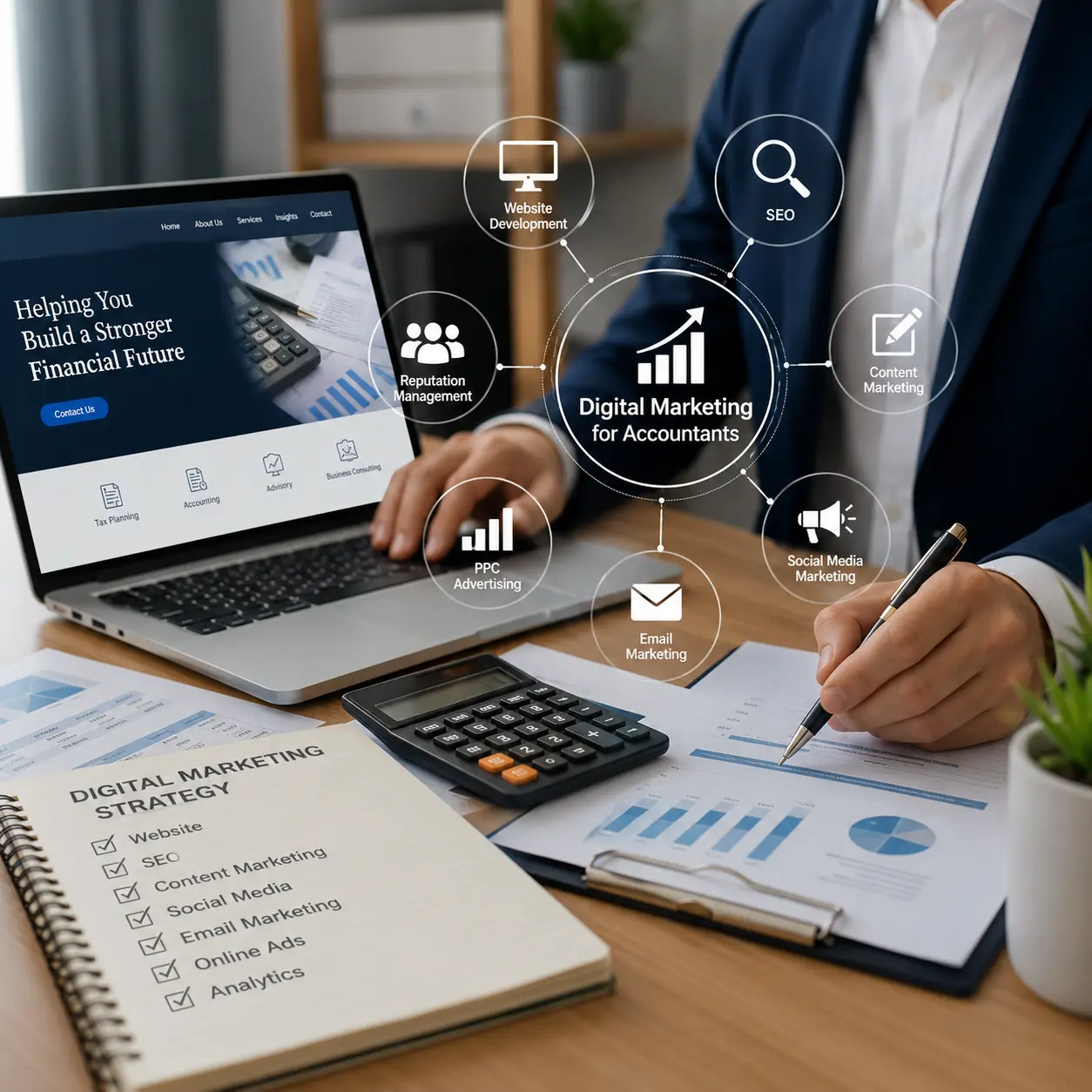 Digital Marketing Services for Accountants in Dubai