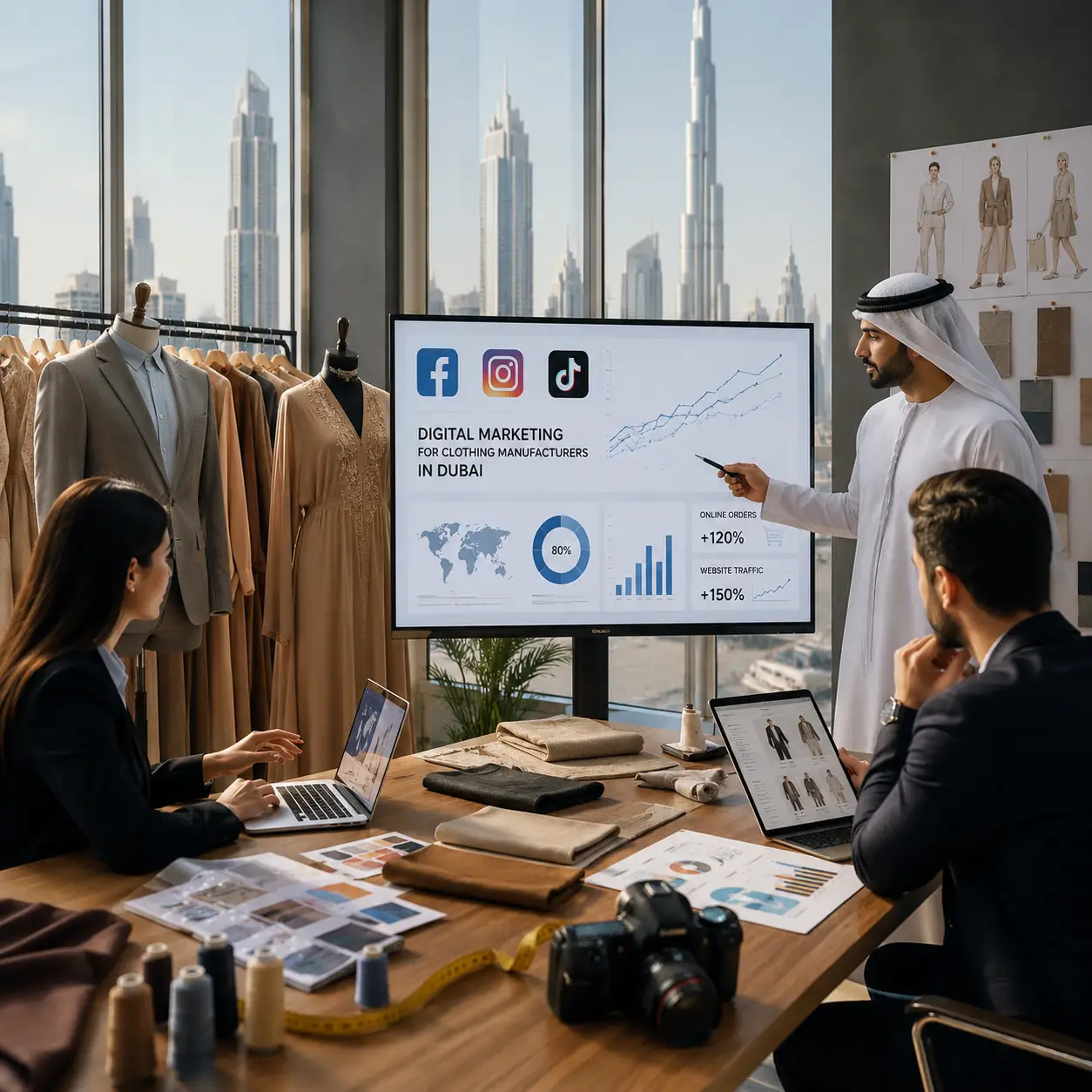 Digital Marketing Services for Clothing Manufacturers in Dubai