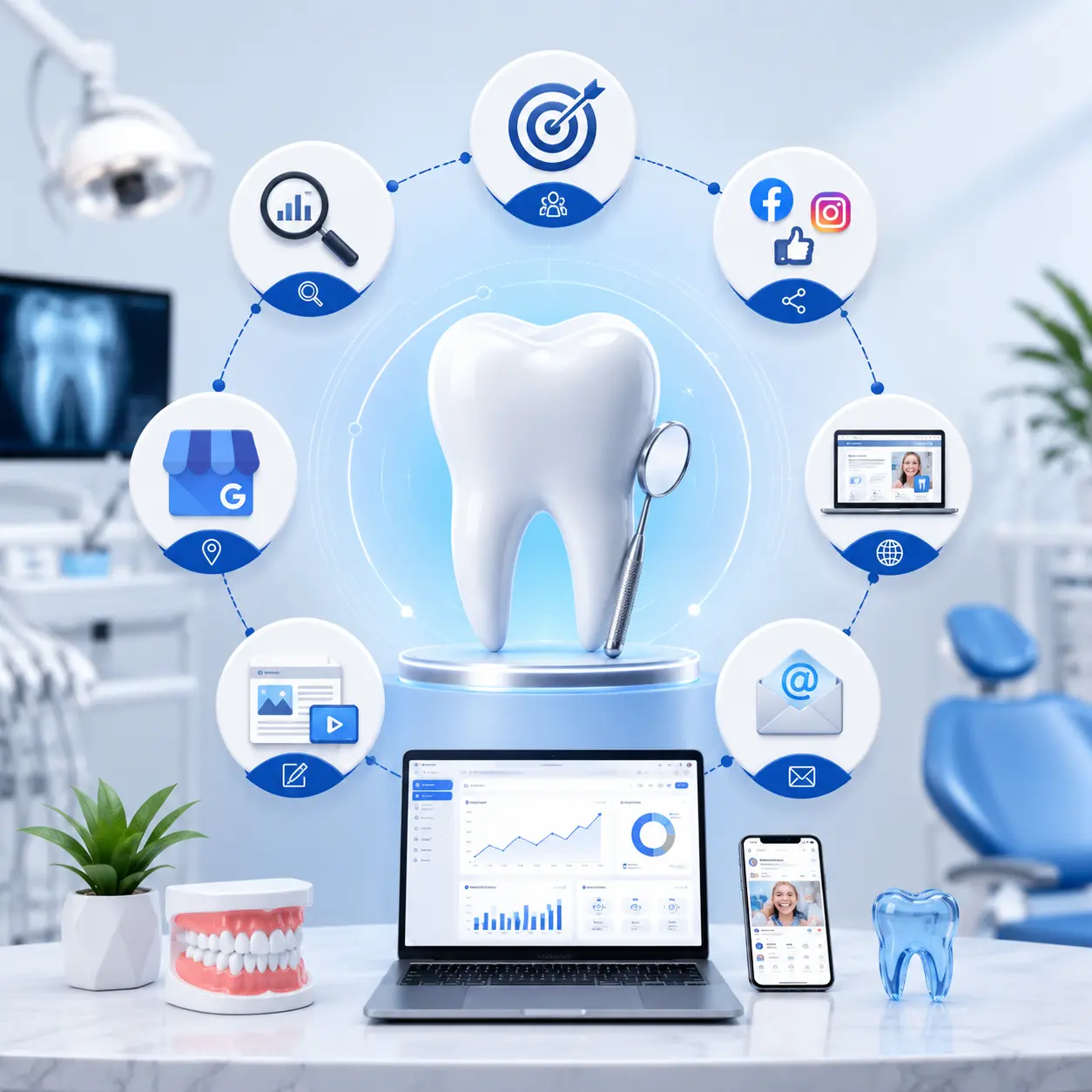 Digital Marketing Services for Dentists in Dubai