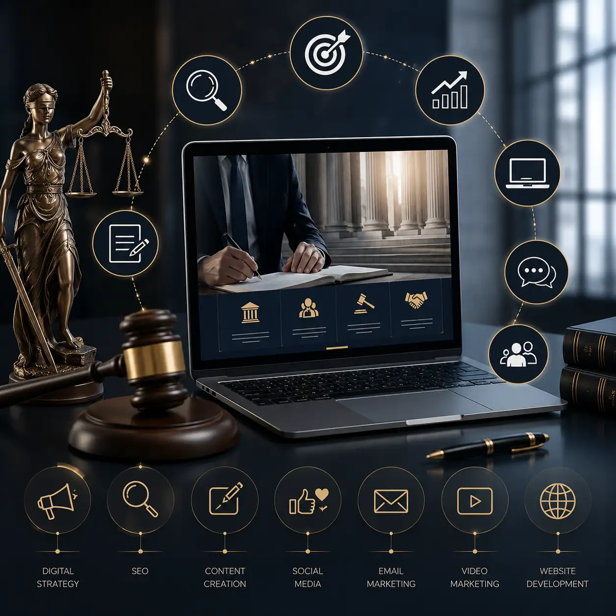Digital Marketing Services for Law Firms in Dubai