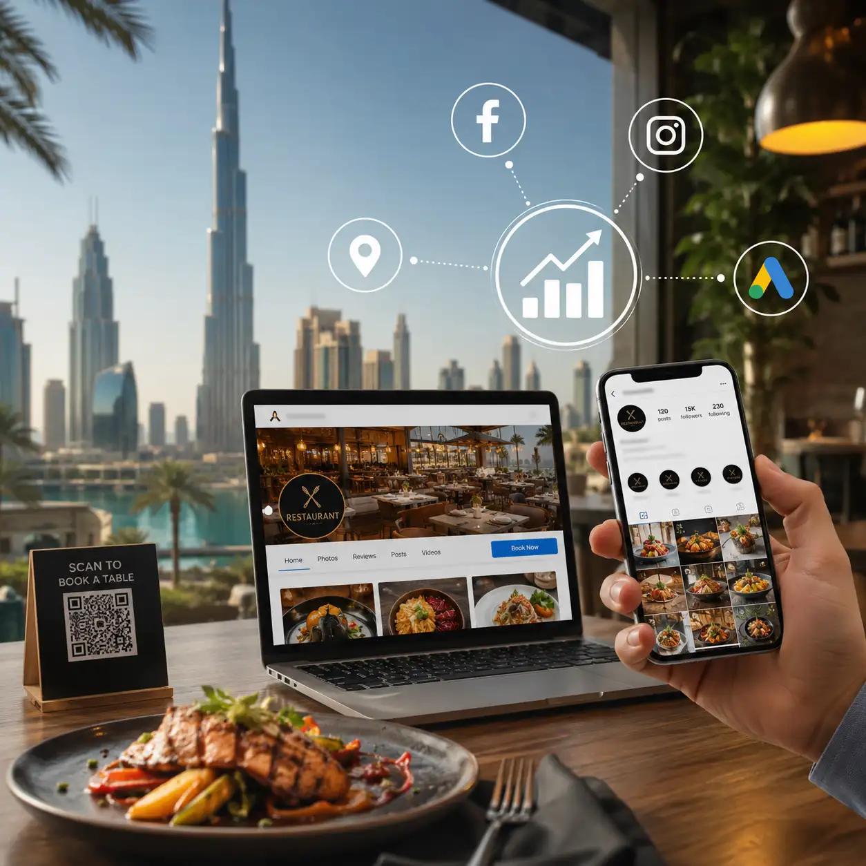 Digital Marketing Services for Restaurants in Dubai
