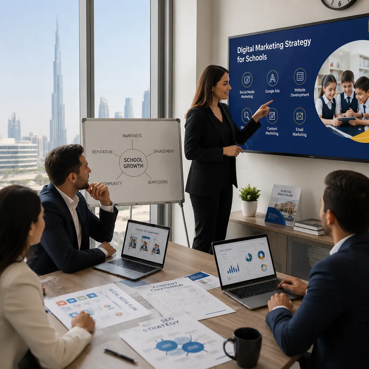 Digital Marketing Services for Schools in Dubai