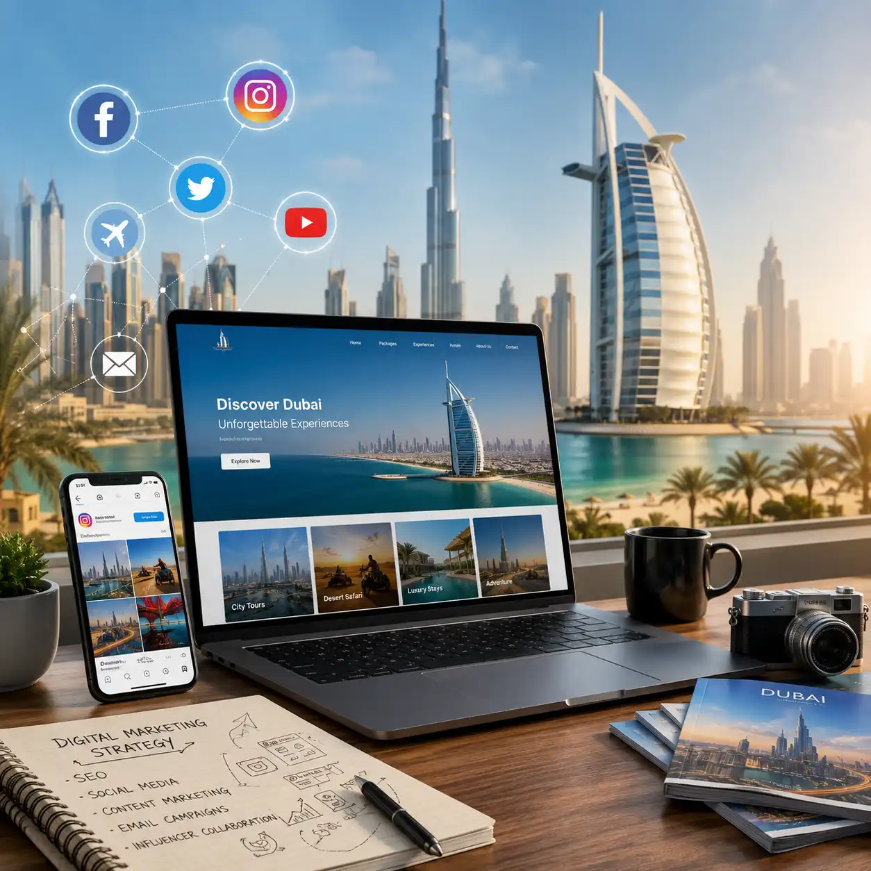 Digital Marketing Services for Tourism Companies in Dubai