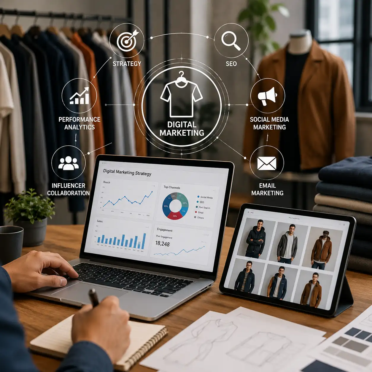 Digital Marketing for Clothing Manufacturers in Dubai