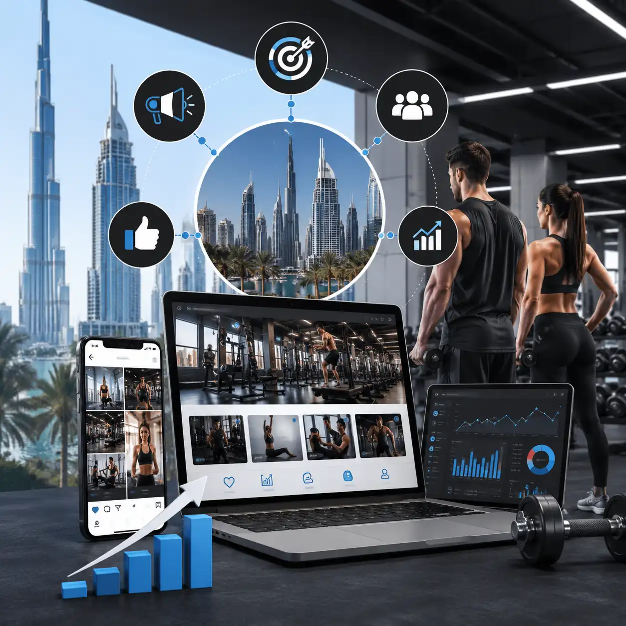 Digital Marketing for Fitness Centers in Dubai
