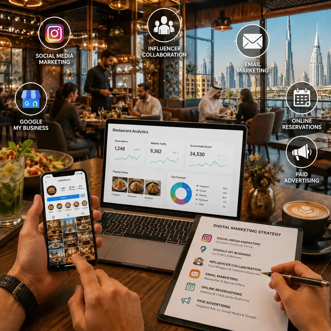 Digital Marketing for Restaurants in Dubai