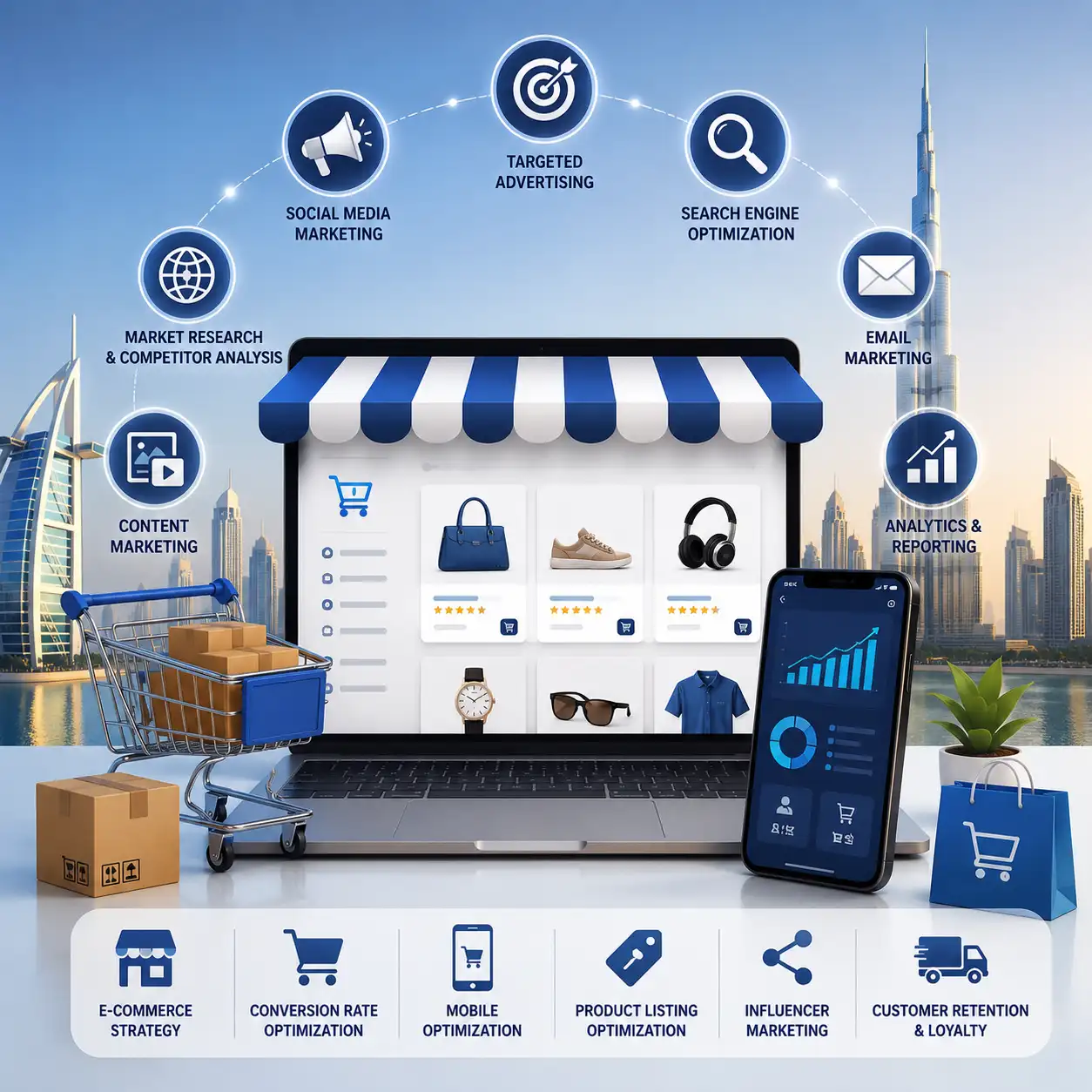 Ecommerce Digital Marketing Services In Dubai