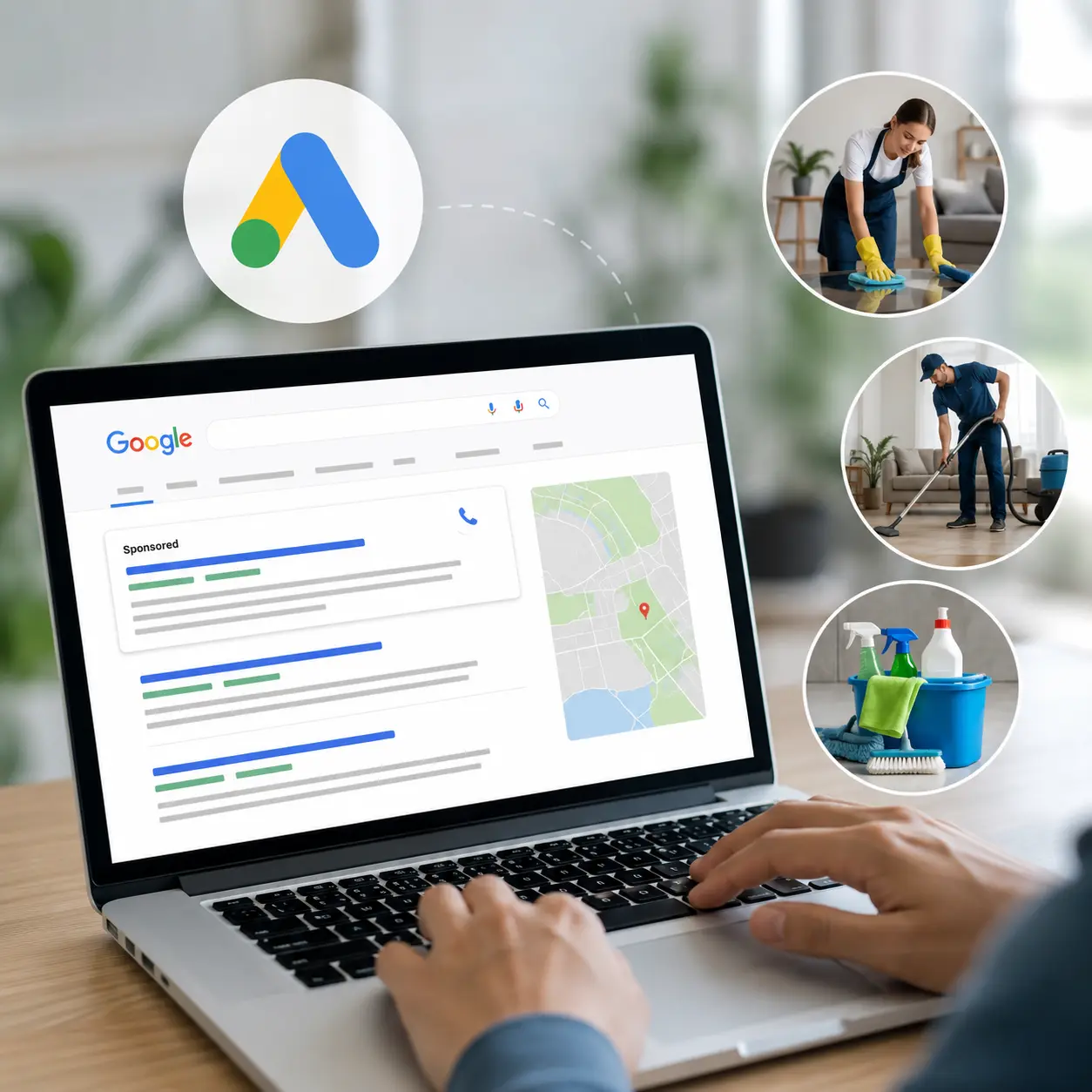 Google Ads Services for Cleaning Companies in Dubai