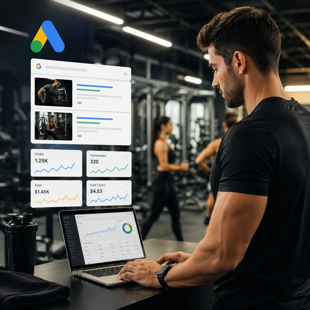 Google Ads Services for Gyms in Dubai