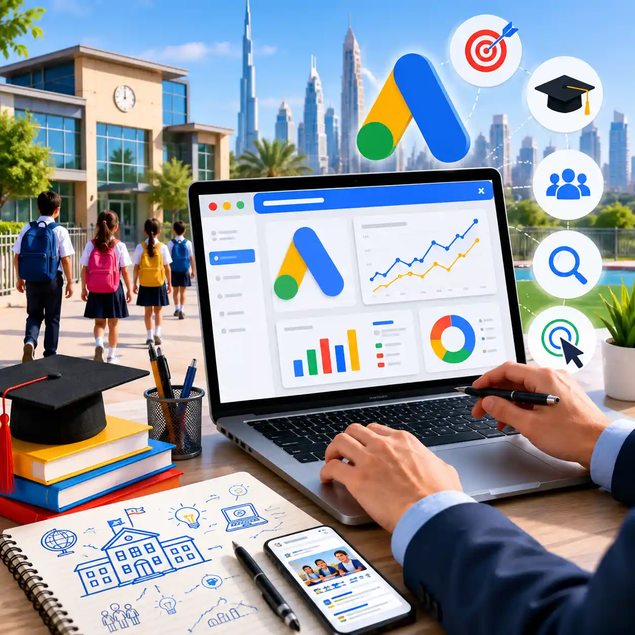 Google Ads Services for Schools in Dubai