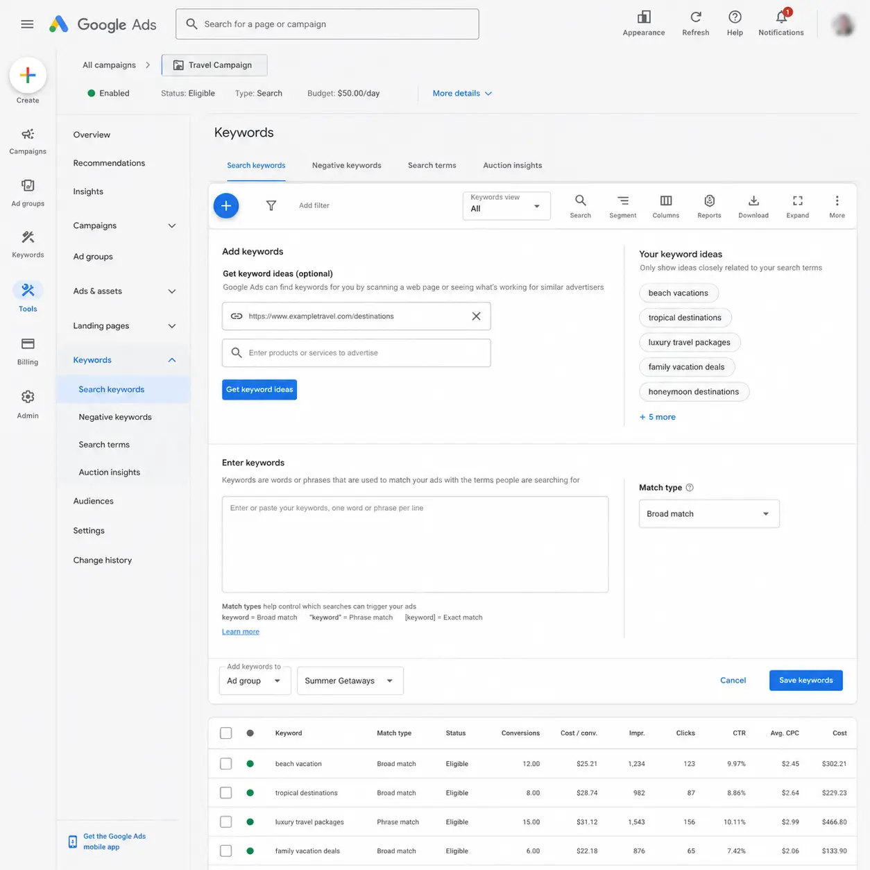 Google Ads Services for Tourism Companies in Dubai