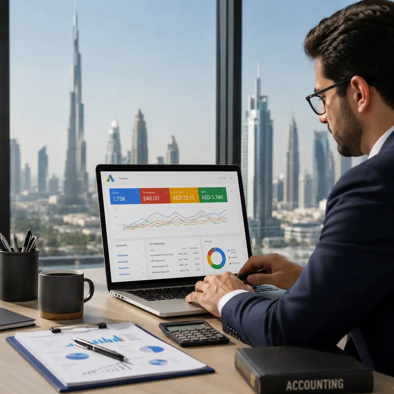 Google Ads for Accountants in Dubai
