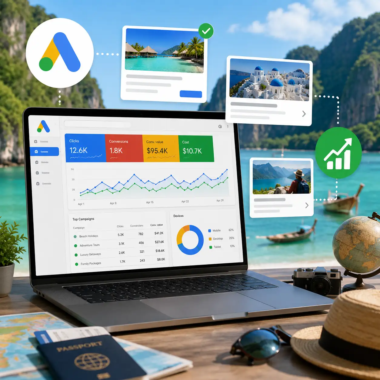 Google Ads for Tourism Companies in Dubai