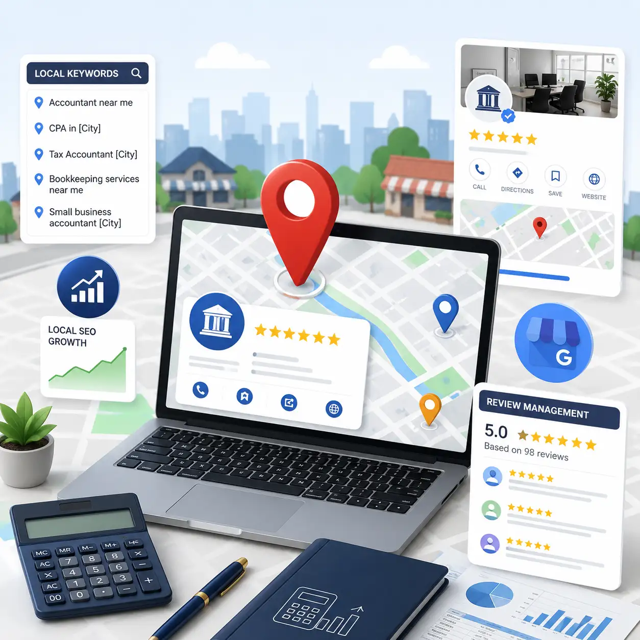 Local SEO Services for Accountants in Dubai