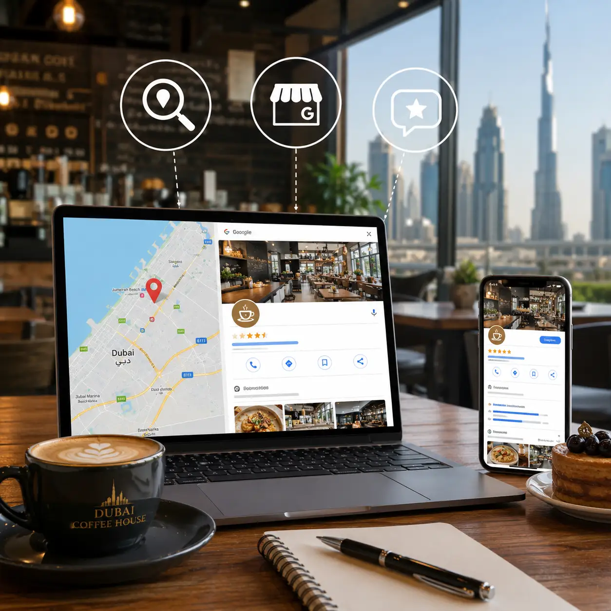 Local SEO Services for Cafes in Dubai
