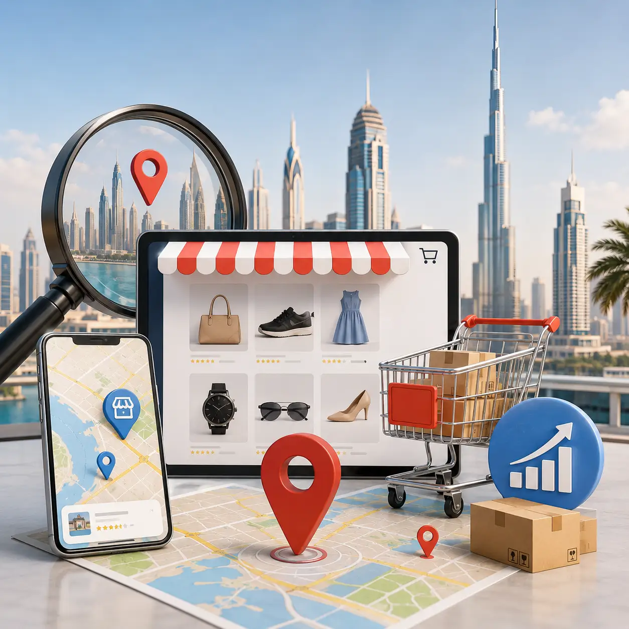 Local SEO for Ecommerce Stores in Dubai