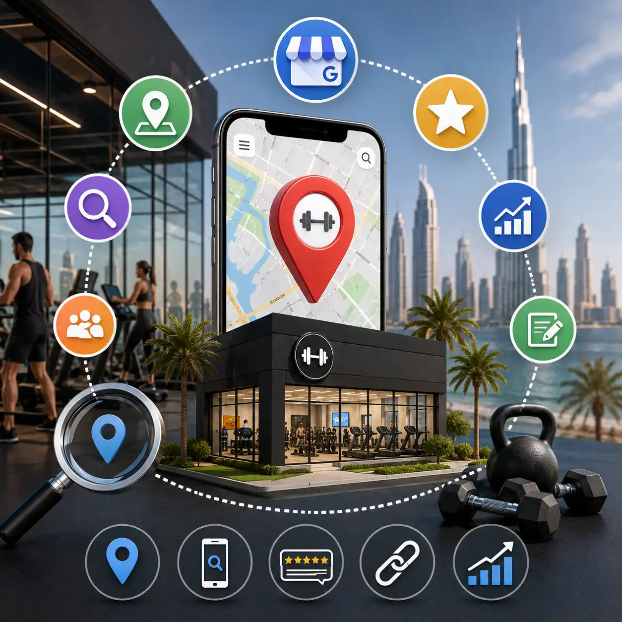 Local SEO for Gyms in Dubai