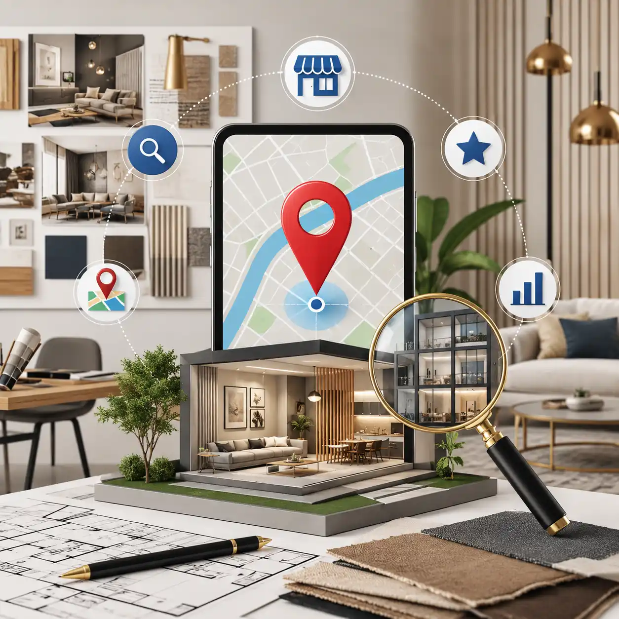 Local SEO for Interior Designers in Dubai