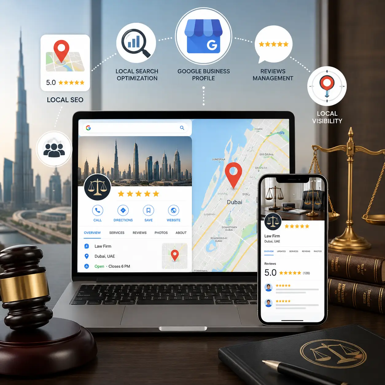 Local SEO for Law Firms in Dubai