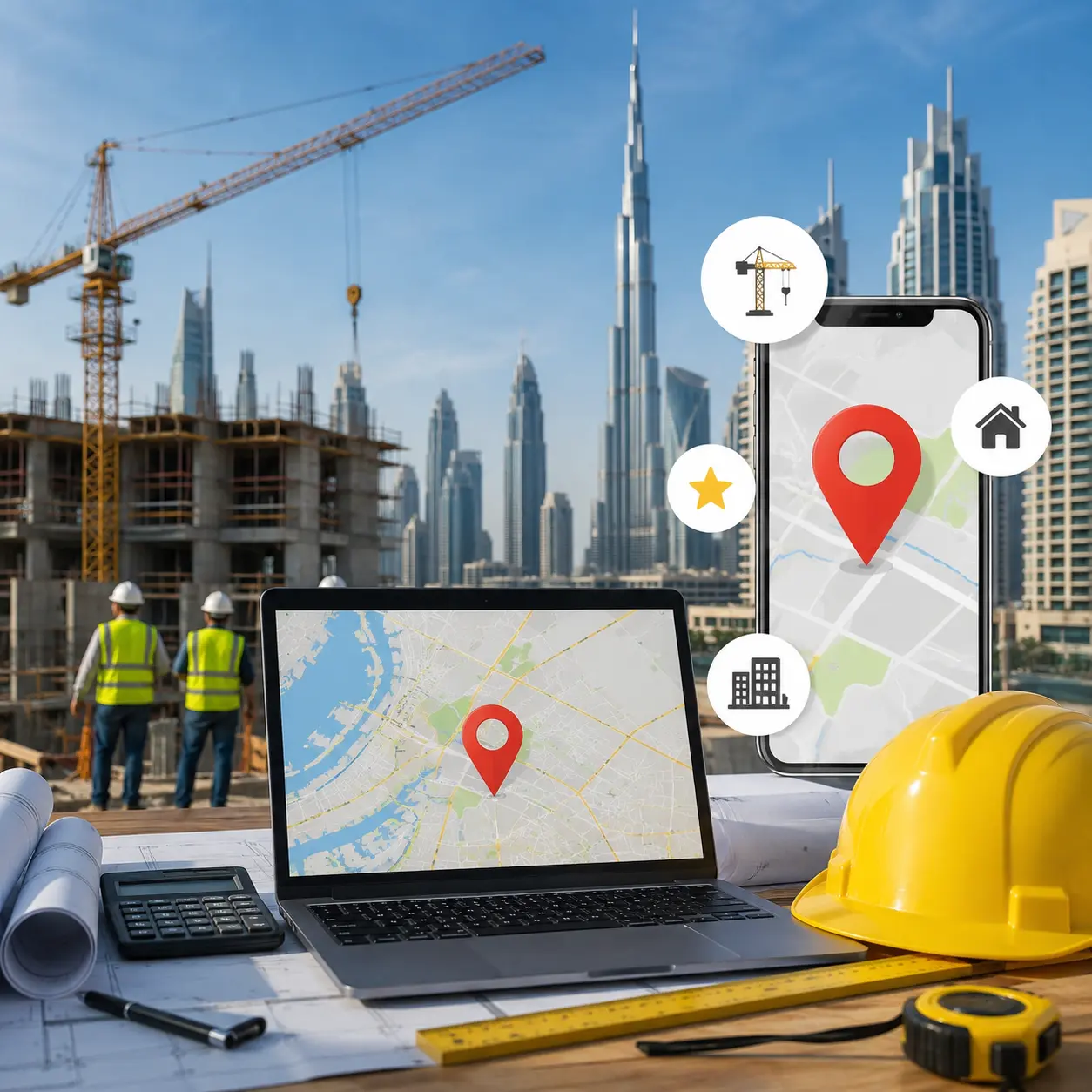 Local SEO services for Construction Companies in Dubai