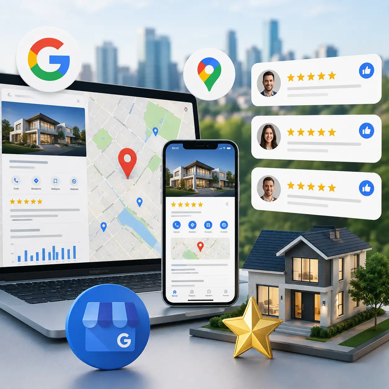 Local SEO services for Real Estate Agencies in Dubai