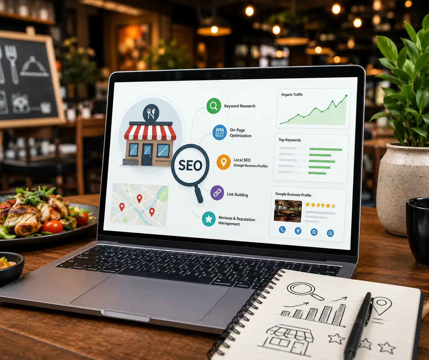 SEO Services for Restaurants in Dubai