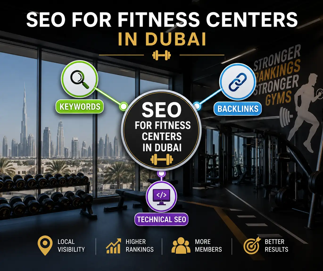 SEO for Fitness Centers in Dubai