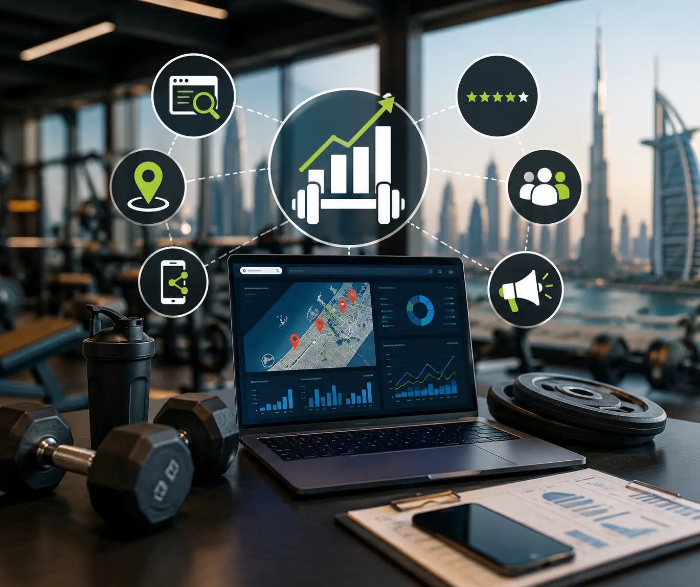 SEO for Gyms in Dubai