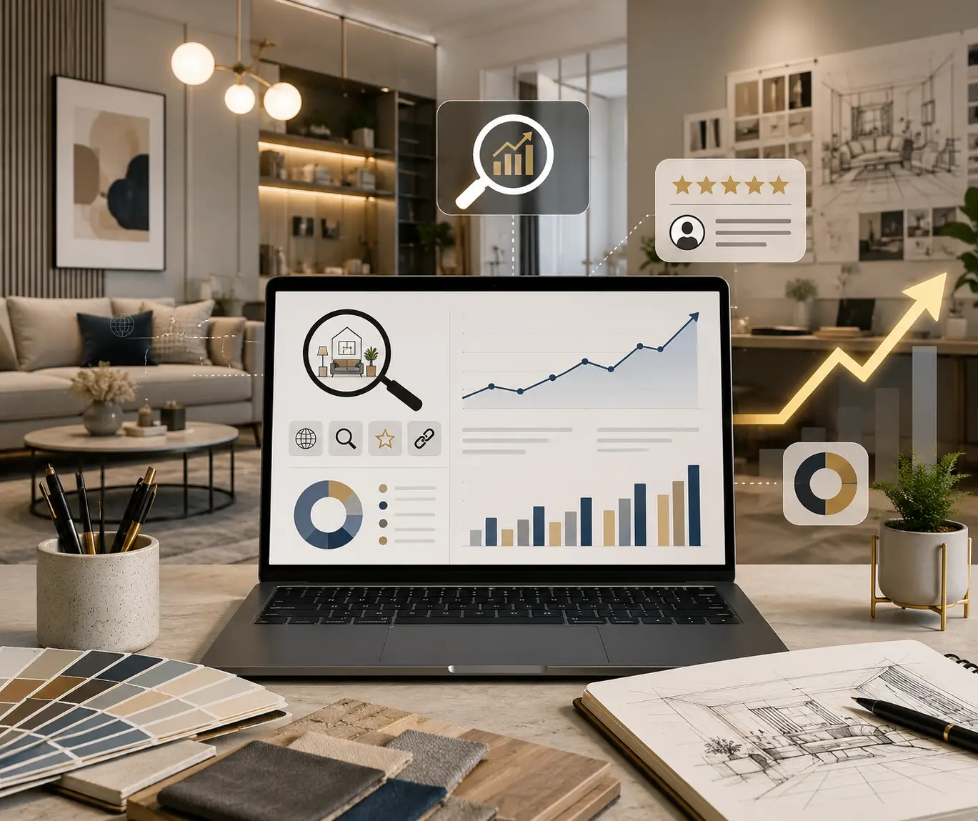 SEO for Interior Designers in dubai