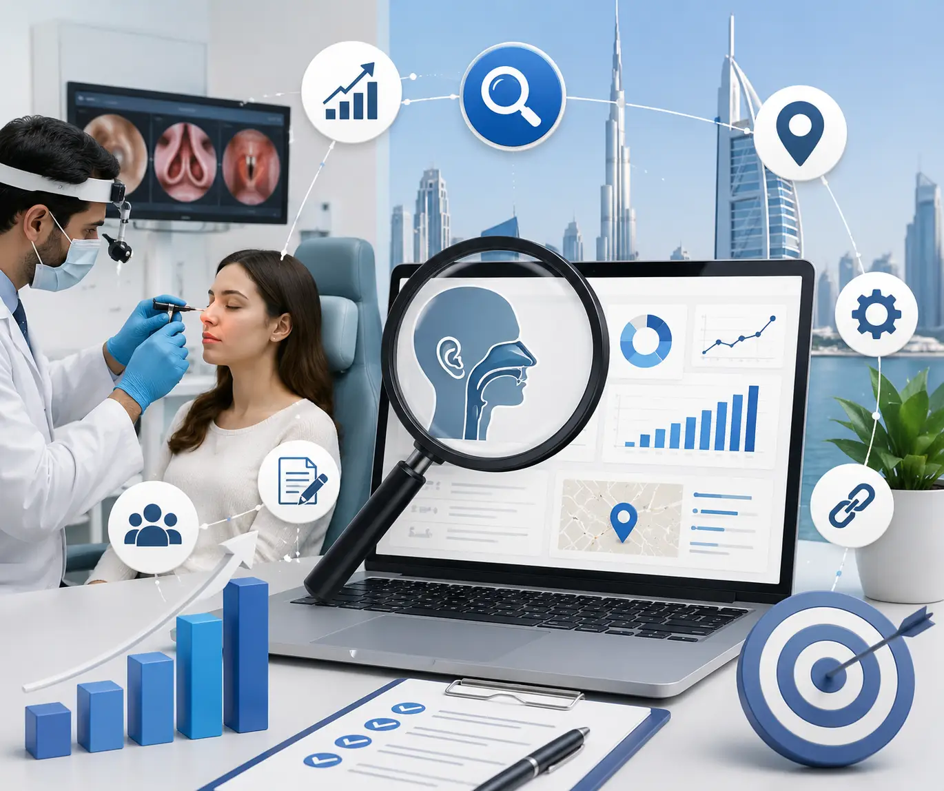 SEO services for ENT Clinics in Dubai