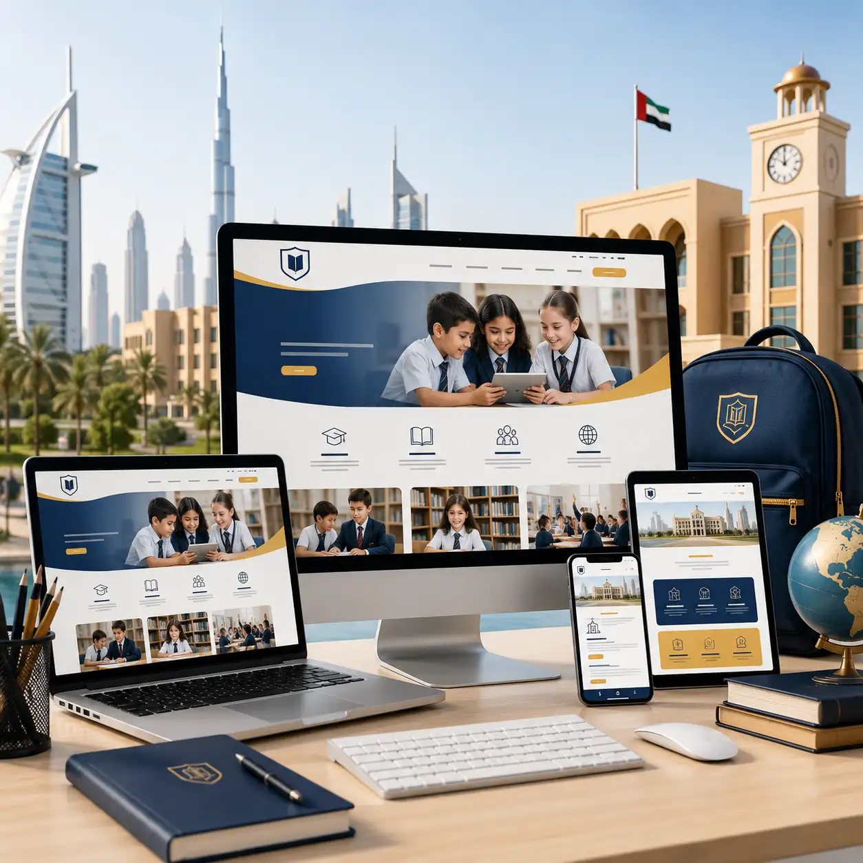 Website Design Services for Schools in Dubai