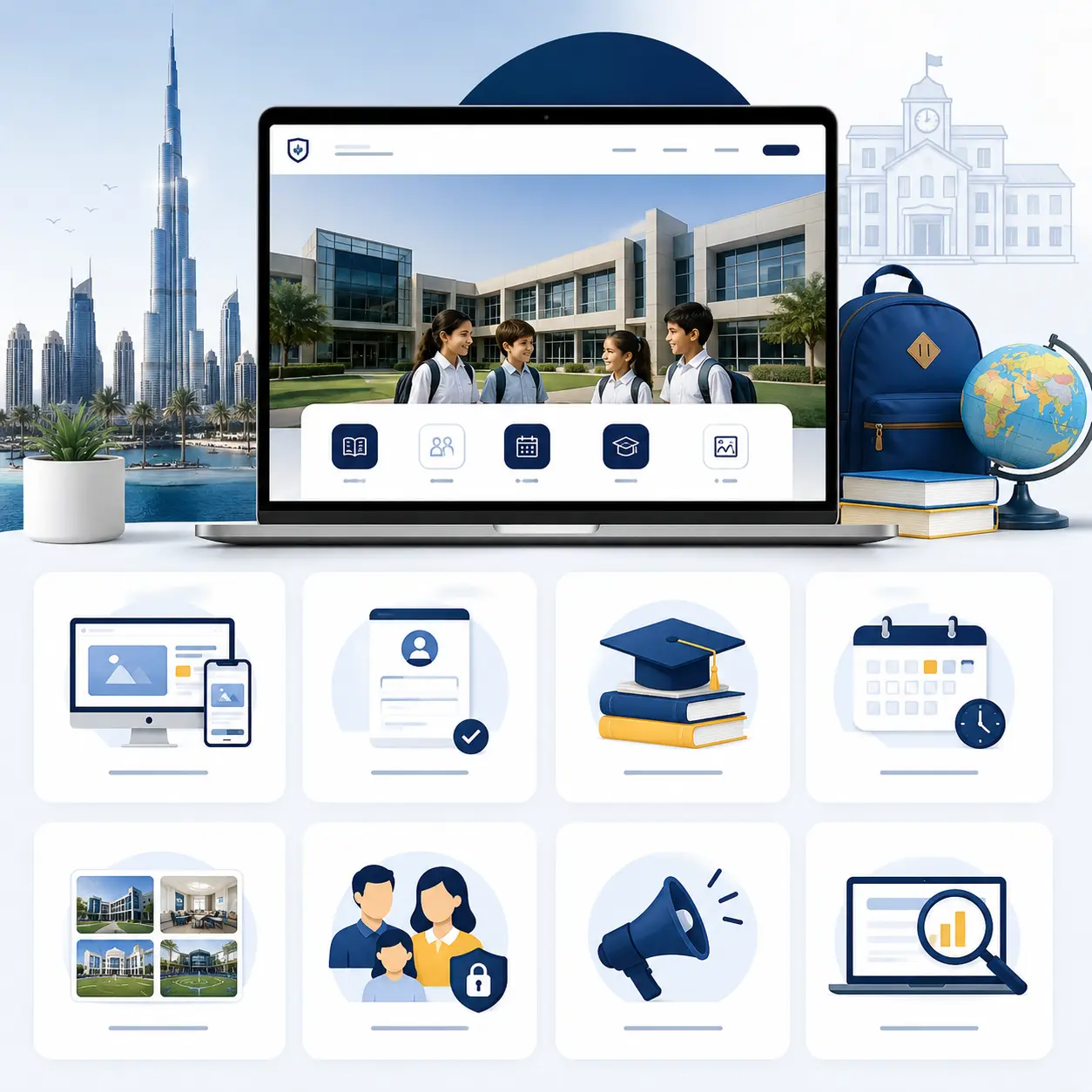 Website Design for Schools in Dubai