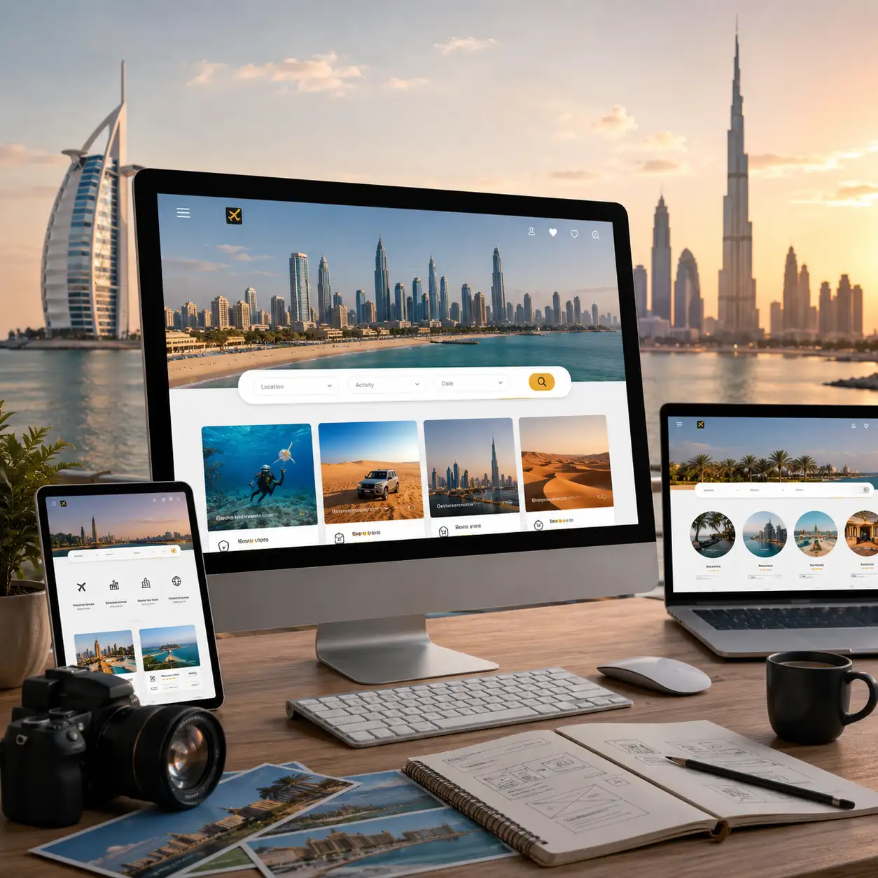 Website Design for Tourism Companies in Dubai