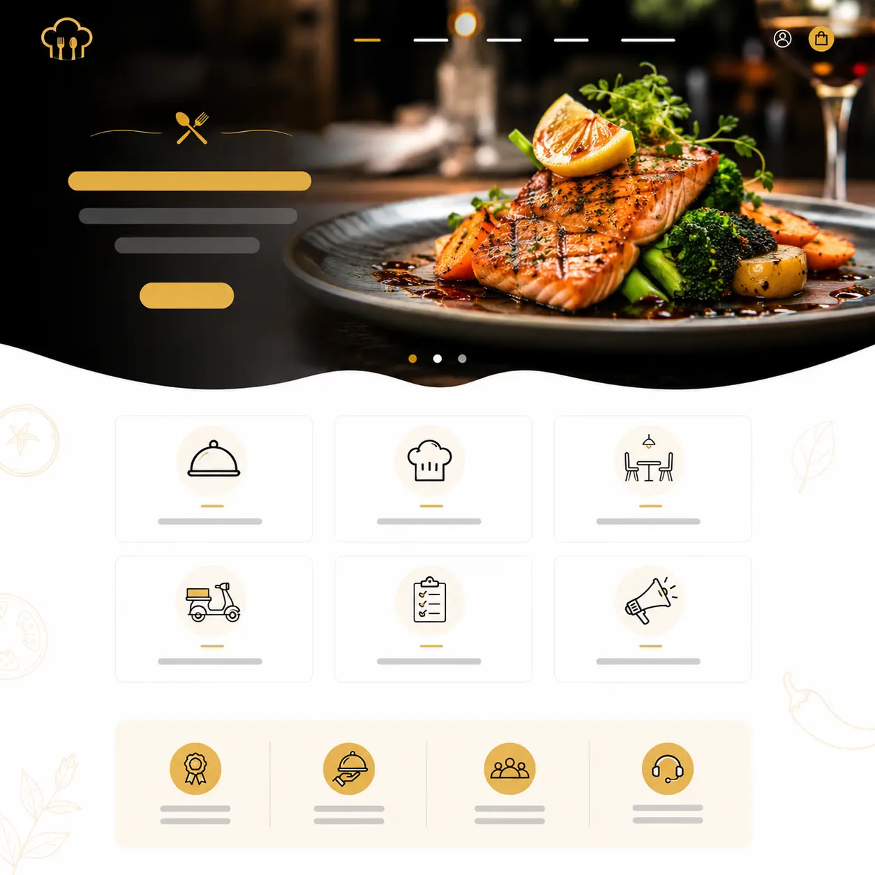 Website Design services for Restaurants dubai