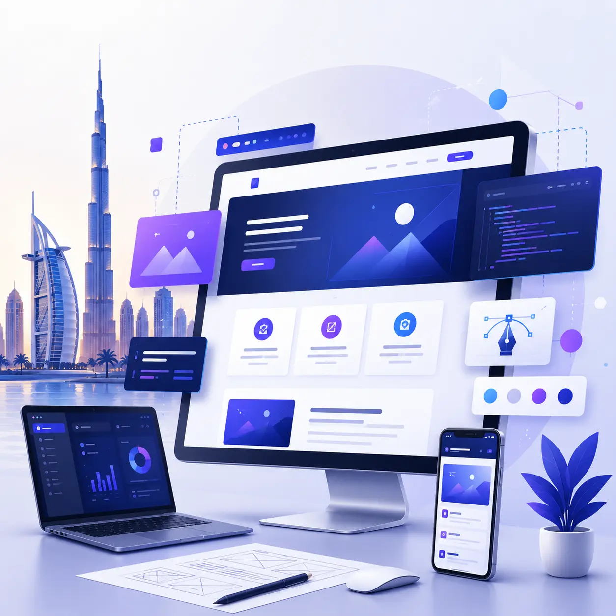 Website Design services for Software Companies in Dubai