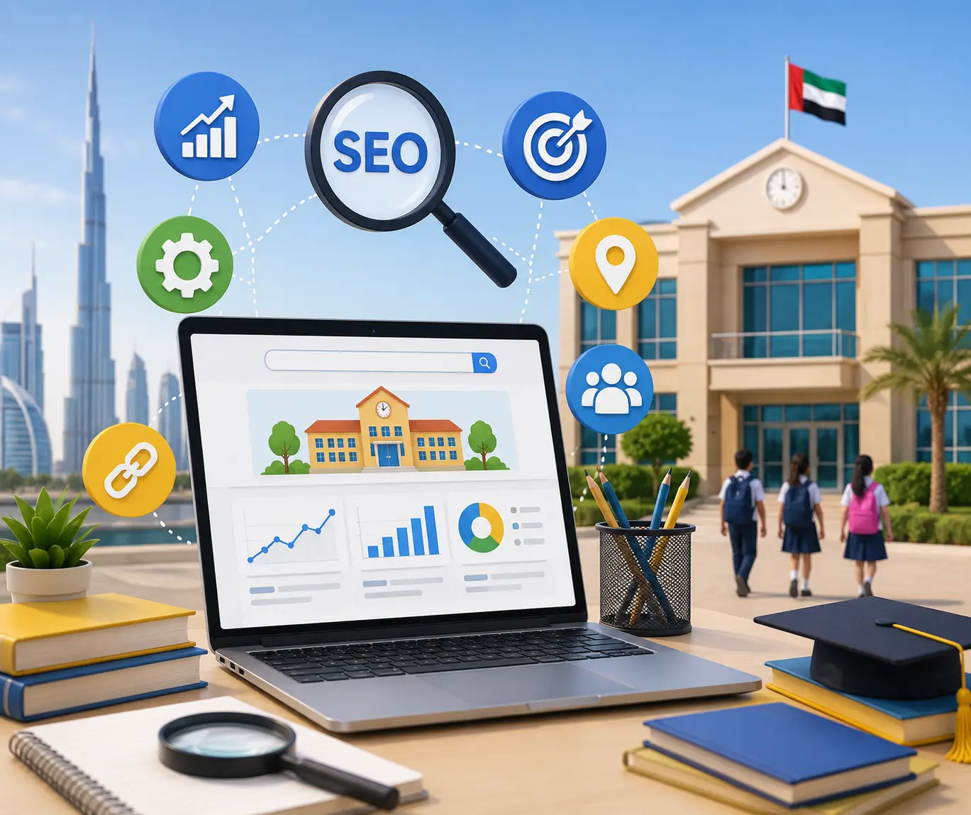 seo services for school in dubai