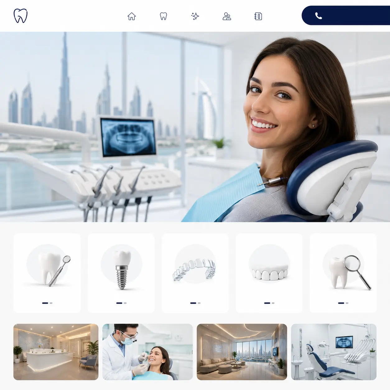 website design services for dentists in dubai