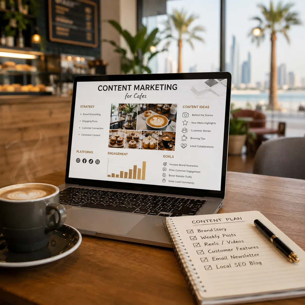 Content Marketing Consultant for Cafes Abu Dhabi