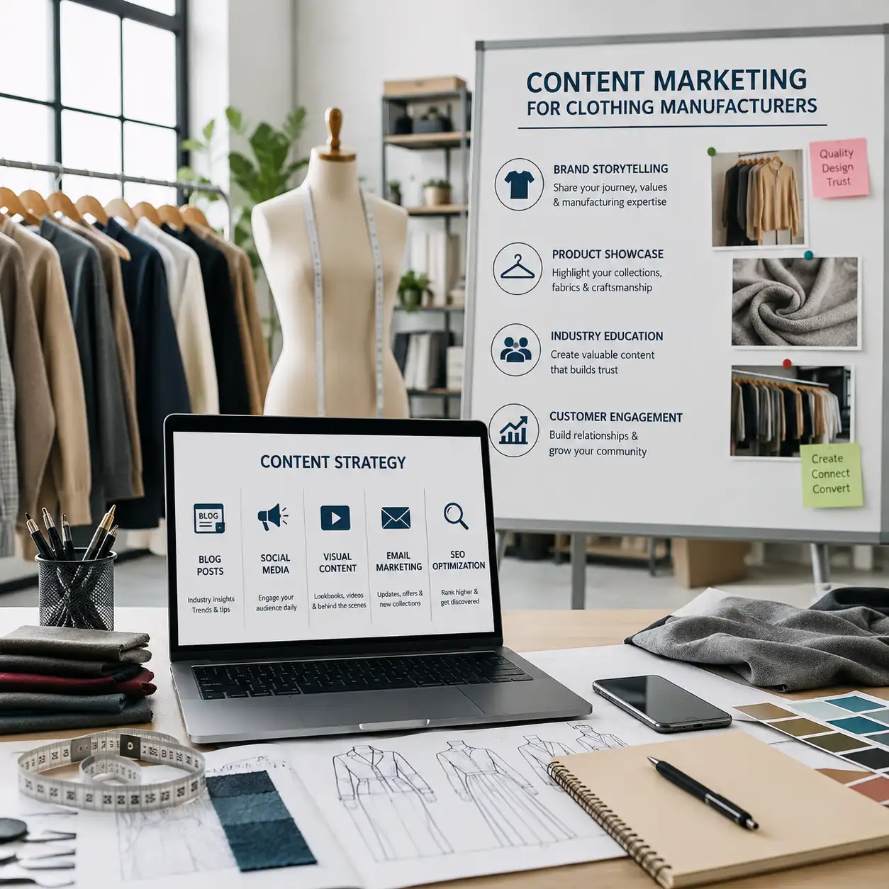 Content Marketing for Clothing Manufacturers in Abu Dhabi