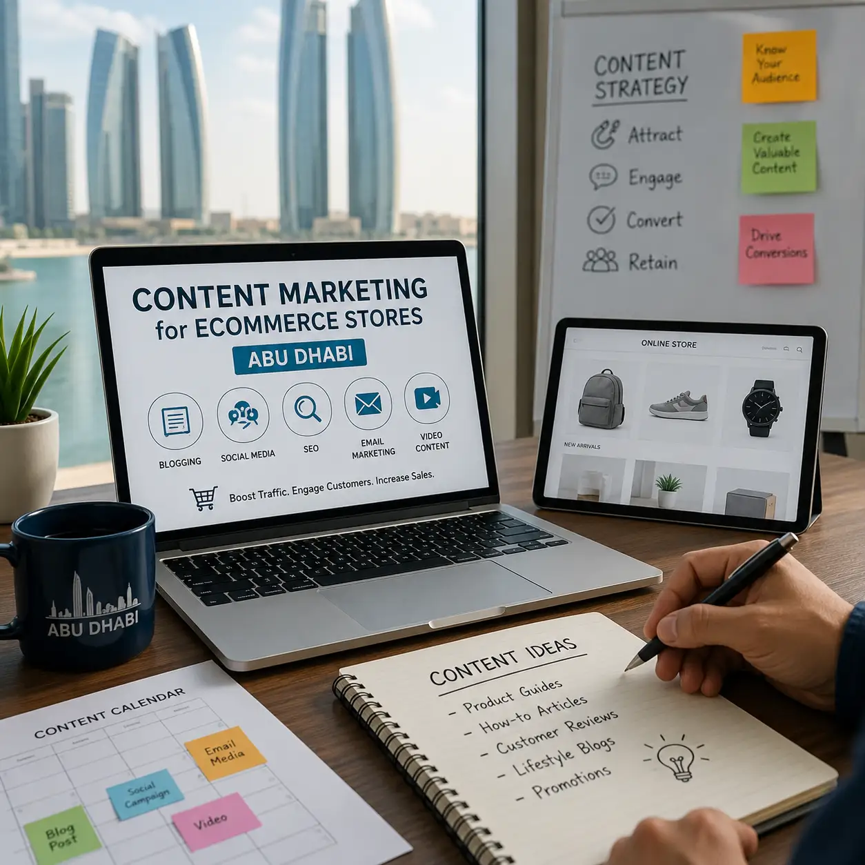 Content Marketing for Ecommerce Stores in Abu Dhabi