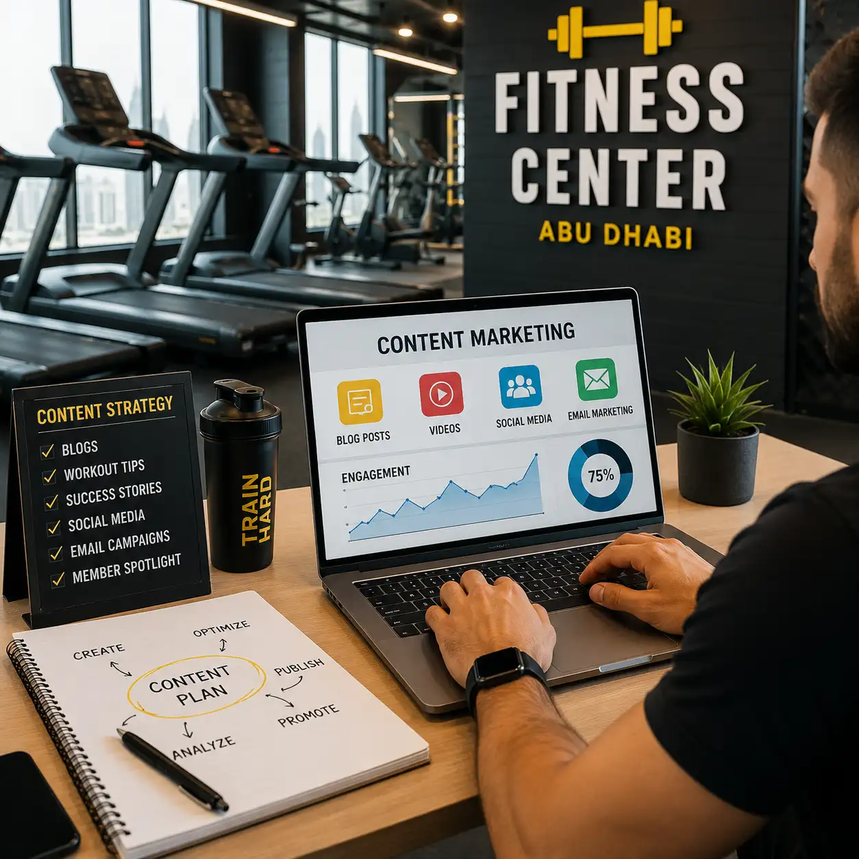Content Marketing for Fitness Centers Abu Dhabi