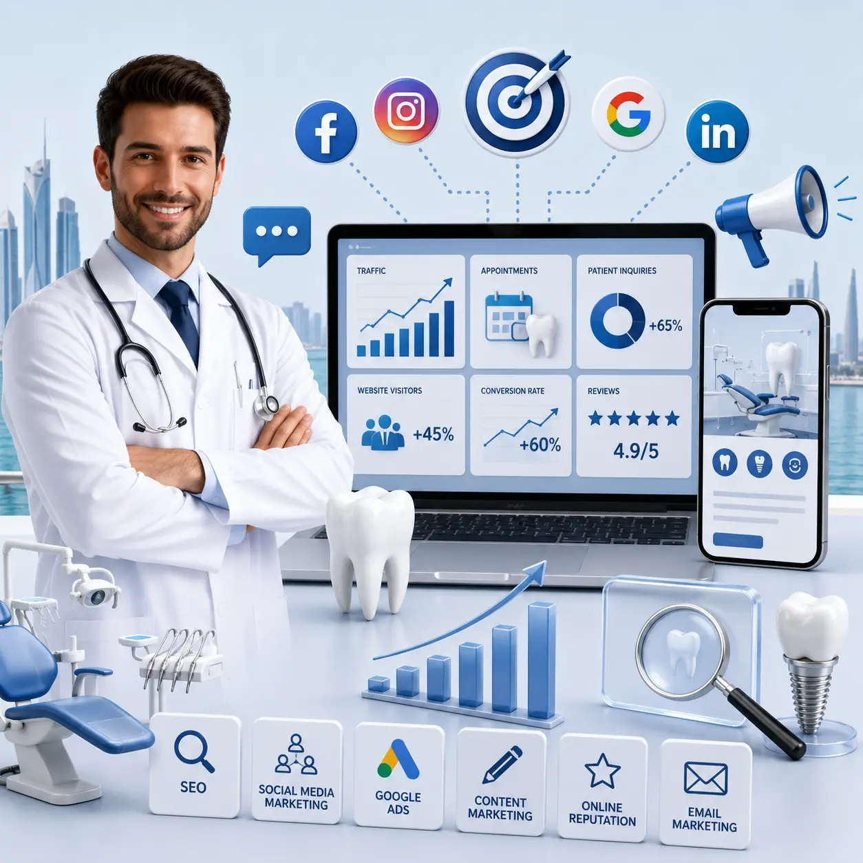 Digital Marketing Expert for Dentists in Abu Dhabi