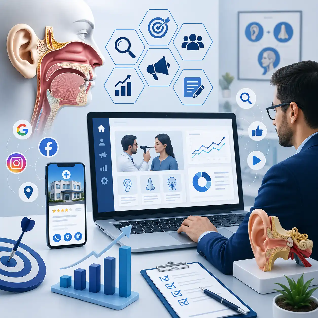 Digital Marketing Expert for ENT Clinics Abu Dhabi