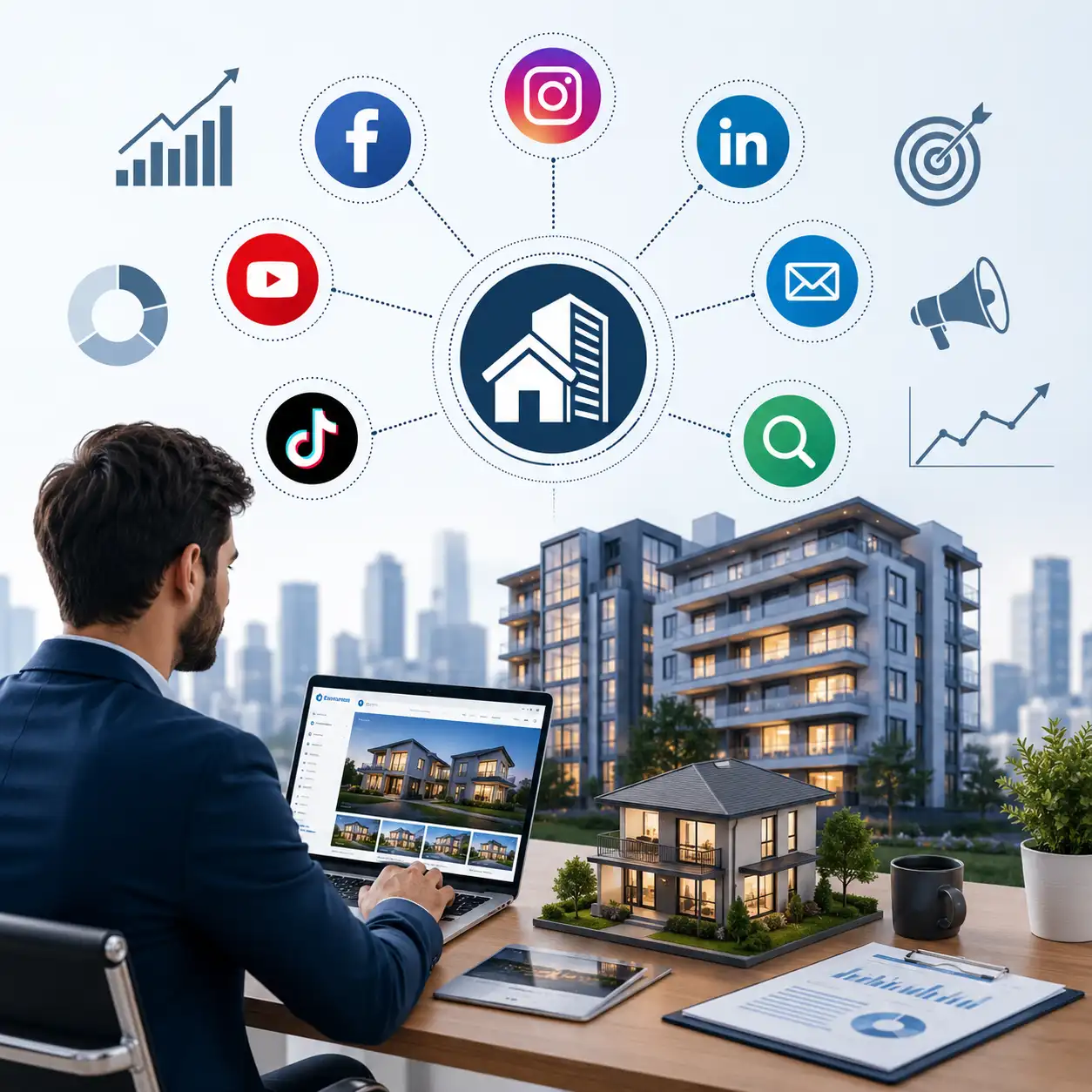 Digital Marketing Services for Real Estate Abu Dhabi
