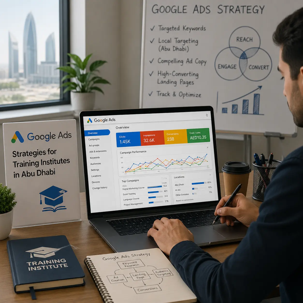 Google Ads Expert for Training Institutes in Abu Dhabi