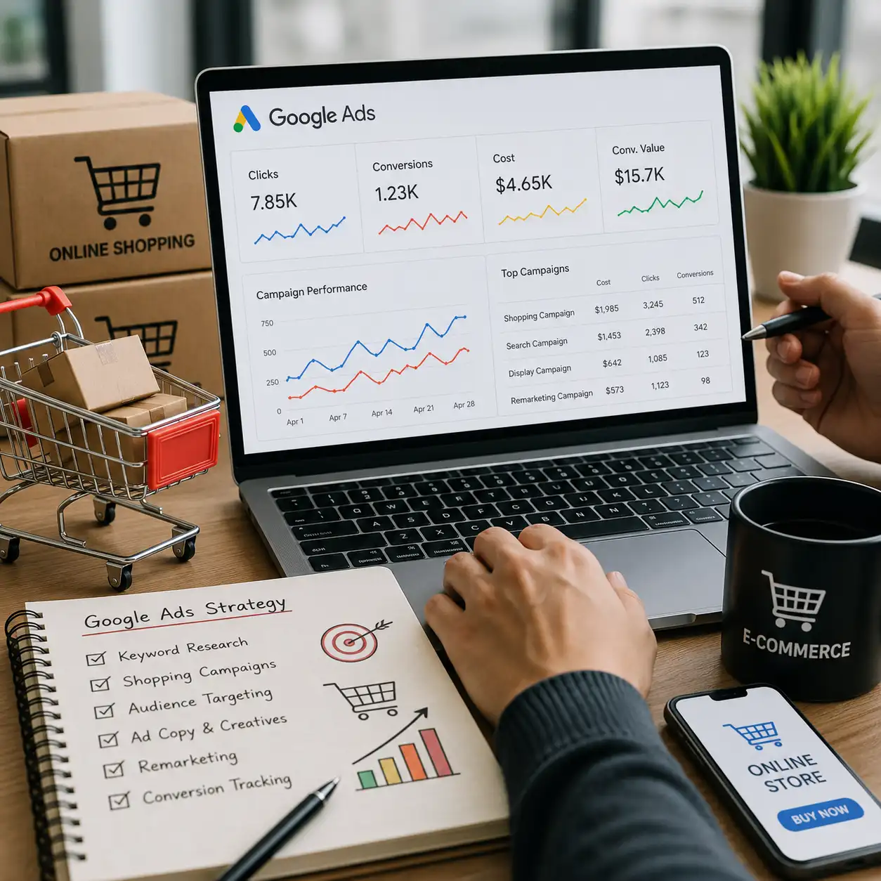 Google Ads for Ecommerce Stores in Abu Dhabi
