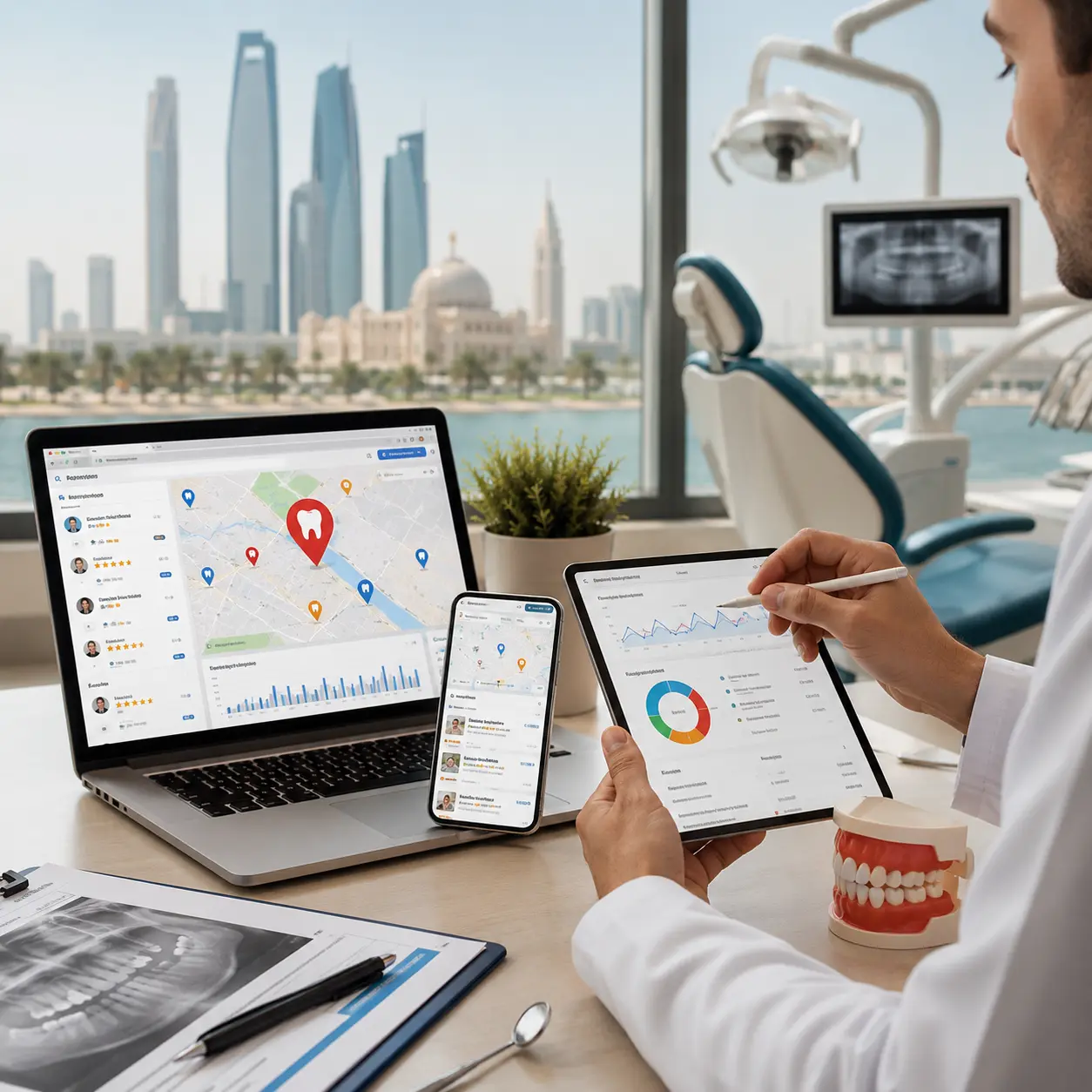 Local SEO Services for Dentists in abu dhabi